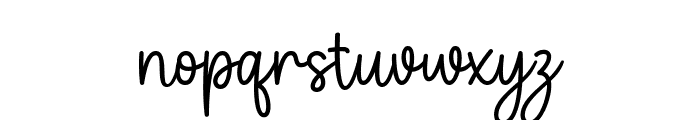 Girlines Font LOWERCASE