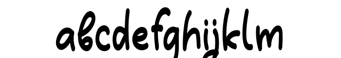 Girly Chaca Font LOWERCASE