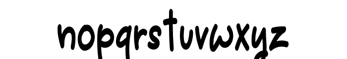 Girly Chaca Font LOWERCASE