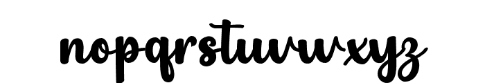 Girly-Regular Font LOWERCASE