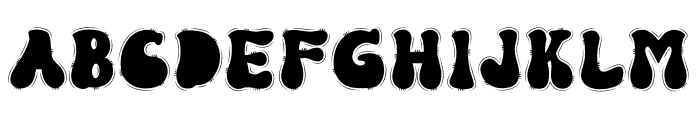 GirlyGhost-3 Font UPPERCASE