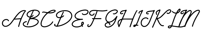 GirlyJacking Font UPPERCASE