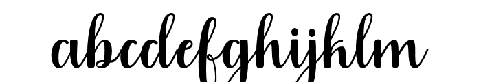 GirlyLove Font LOWERCASE