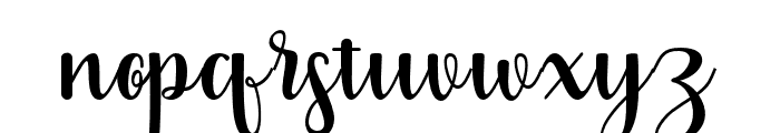 GirlyLove Font LOWERCASE