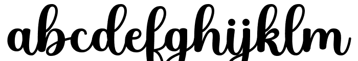 GirlyStylishScript Font LOWERCASE
