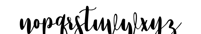 Girlyboss Script Normal Font LOWERCASE