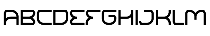 Gisalid Font UPPERCASE