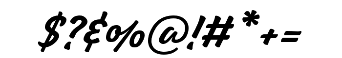 Giseda-Regular Font OTHER CHARS
