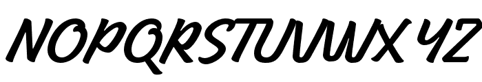 Giseda-Regular Font UPPERCASE