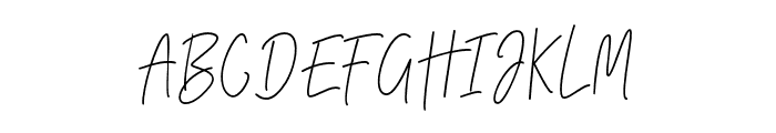 GisellaJane Font UPPERCASE