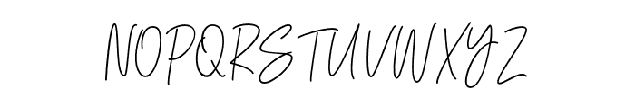 GisellaJane Font UPPERCASE