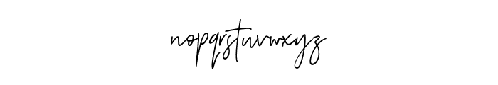 GisellaJane Font LOWERCASE