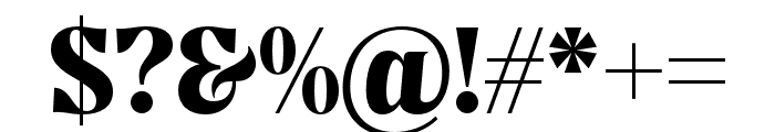 Giselma-Regular Font OTHER CHARS