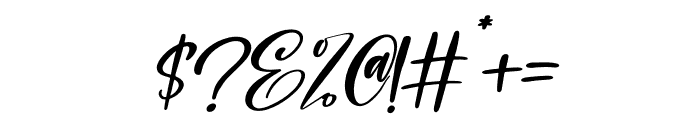 Gishefa Italic Font OTHER CHARS