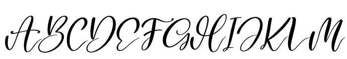 Gishefa Italic Font UPPERCASE