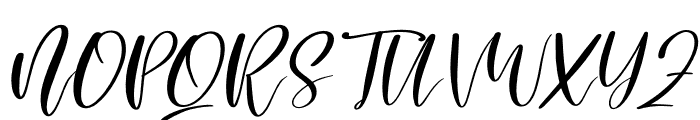 Gishefa Italic Font UPPERCASE