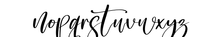 Gishefa Italic Font LOWERCASE