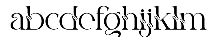 Gissera Font LOWERCASE