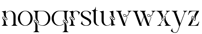 Gissera Font LOWERCASE