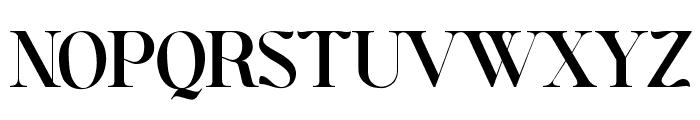 Gista Font LOWERCASE