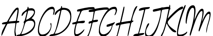 Gistela-Regular Font UPPERCASE