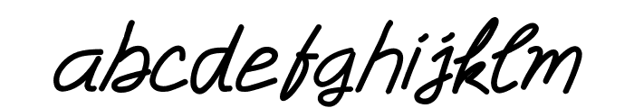 Gitago Font LOWERCASE