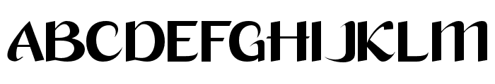 Gitky-Regular Font UPPERCASE