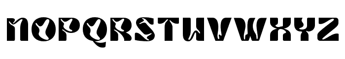 Giuthen-Regular Font UPPERCASE