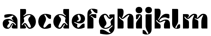 Giuthen-Regular Font LOWERCASE