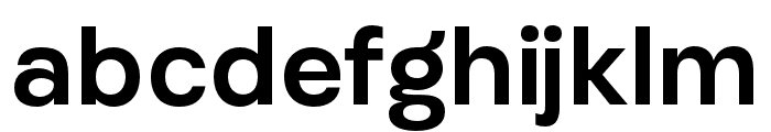 Givonic-Bold Font LOWERCASE