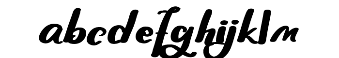 Giyattigo Font LOWERCASE