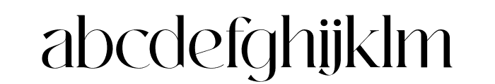 Glacial Font LOWERCASE