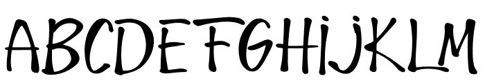 Glaciso Font LOWERCASE