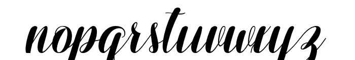Glade Font LOWERCASE