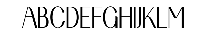 Gladeston Regular Font UPPERCASE