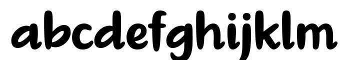 Gladhand Font LOWERCASE