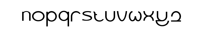 Gladiolus-Regular Font LOWERCASE