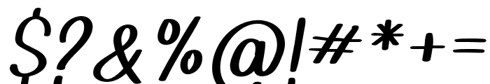 Gladione-Regular Font OTHER CHARS