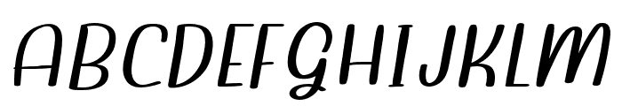 Gladione-Regular Font UPPERCASE