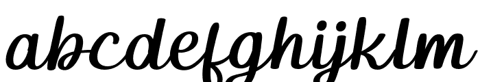 Gladione-Regular Font LOWERCASE