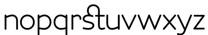 Gladish Stylish Font LOWERCASE