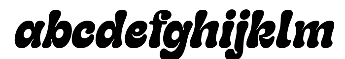 Gladolia-Italic Font LOWERCASE