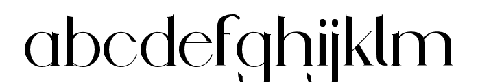 Gladriel Regular Font LOWERCASE