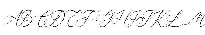 Gladyamor Italic Font UPPERCASE
