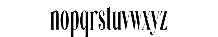 Glafins Font LOWERCASE