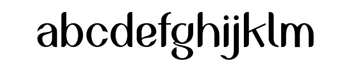 Glagisel Font LOWERCASE