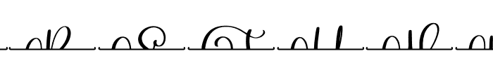 Glam Monogram Split Font UPPERCASE
