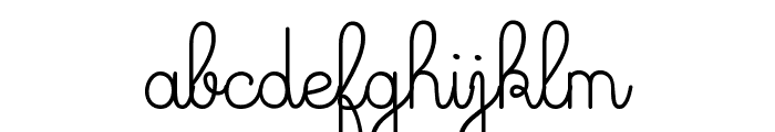 Glam Queen  Font LOWERCASE