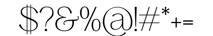 Glamode-Regular Font OTHER CHARS