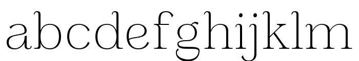 Glamode-Regular Font LOWERCASE